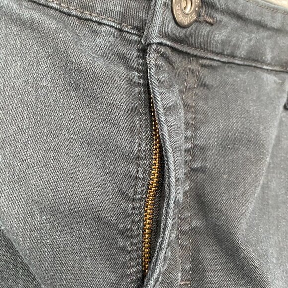 Style and Co Jeans Capris Womens 16 Denim Tummy Control Black Pockets Casual - Picture 9 of 9